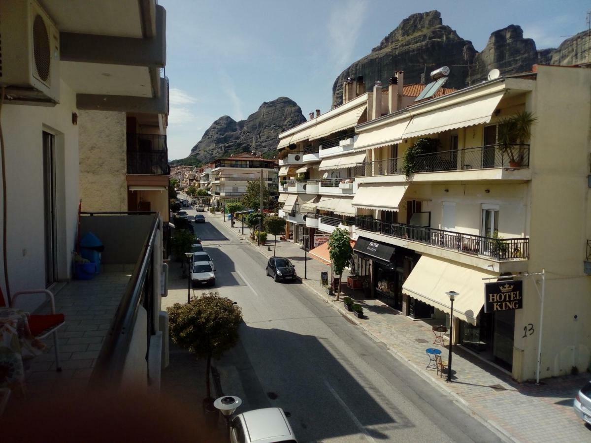 Meteora Monasteries View Apartment Kalampáka Luaran gambar
